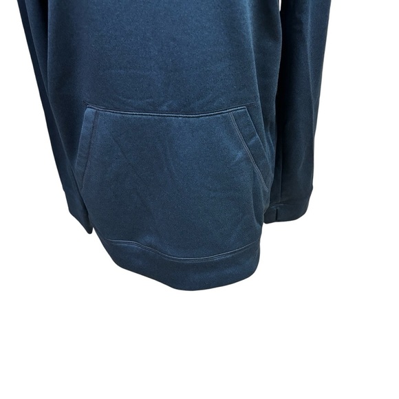 Carhartt Boy's L Large 14-16 Hoodie Sweater Blue Fleece Lined Graphic Logo Print - Picture 3 of 8